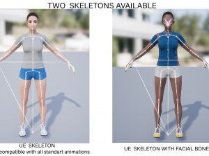summer teen 3D Model