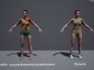 summer teen 3D Model
