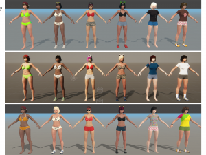 summer teen 3D Model