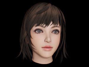 teen head 3D मॉडल