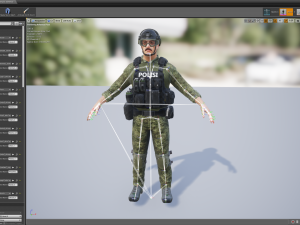 law enforcement 3D Model