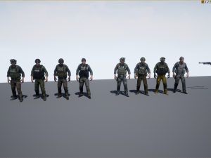law enforcement 3D Model