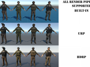 law enforcement 3D Model