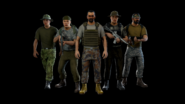 rebels 3D Модель .c4d .max .obj .3ds .fbx .stl .blend 