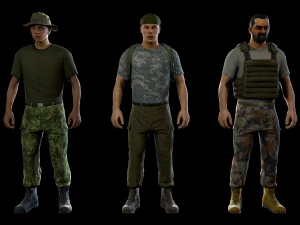rebels 3D Model