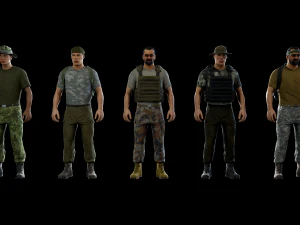 rebels 3D Model