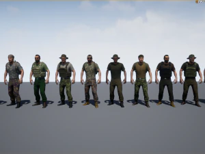 rebels 3D Model