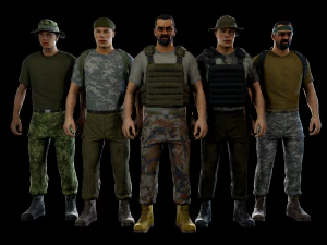 rebels 3D Model