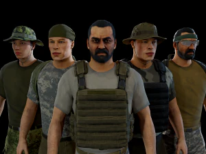 rebels 3D Model