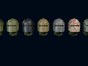 heavy helmet maska-1 sch 3D Модель