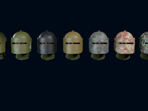 heavy helmet maska-1 sch 3D Model