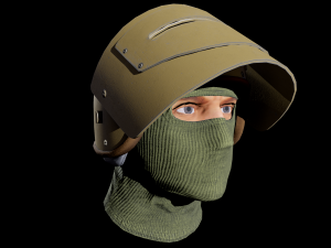 heavy helmet maska-1 sch 3D Модель