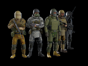 assault 3D Модель