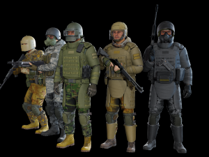 assault 3D Модель