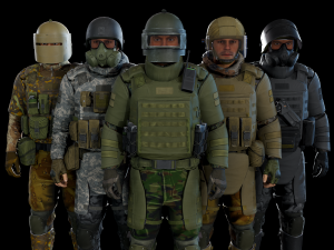 assault 3D Модель