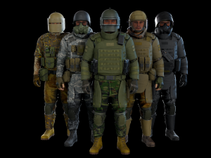 assault 3D Модель