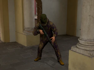 Terrorista Modelo 3D