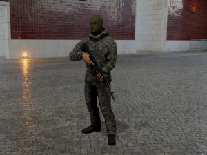 Terrorist Model 3D