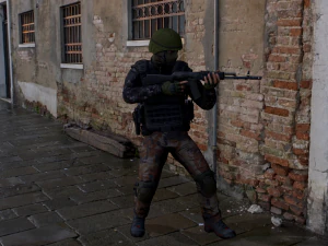 Terrorista Modelo 3D