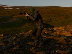 Terrorista Modelo 3D