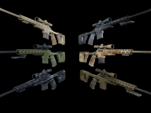 Sniper Rifle Modelo 3D