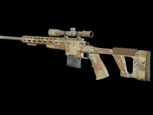 Sniper Rifle Modelo 3D