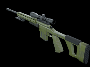 Sniper Rifle Modelo 3D