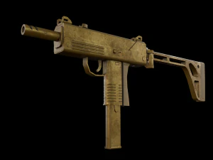 Submachine-gun 3D Model