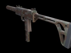 Submachine-gun 3D-Modell