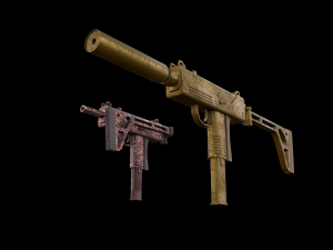 Submachine-gun 3D-Modell
