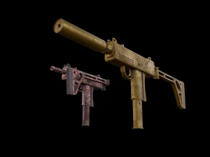 Submachine-gun 3D Model