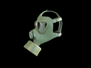 M&aacute;scara de g&aacute;s M65 Modelo 3D