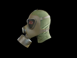 M&aacute;scara de g&aacute;s M65 Modelo 3D