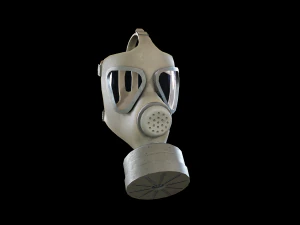 M&aacute;scara de g&aacute;s M65 Modelo 3D
