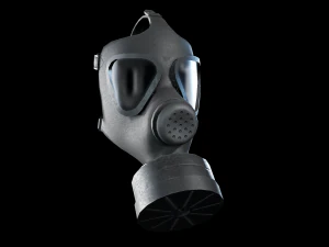 M&aacute;scara de g&aacute;s M65 Modelo 3D