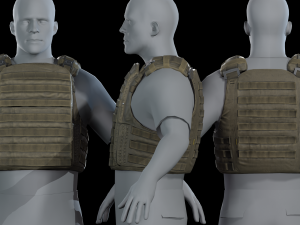 Flak Vest 3D Модель