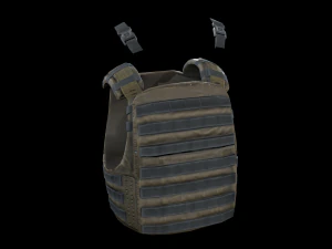 Flak Vest 3D Model