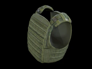 Flak Vest 3D Model