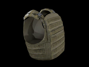 Flak Vest 3D Model