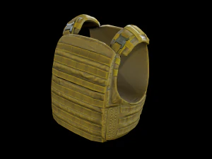 Flak Vest 3D Model