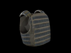 Flak Vest 3D Model