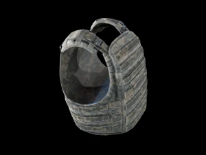 Flak Vest 3D Model