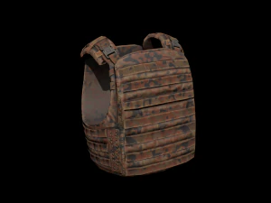Flak Vest 3D Model