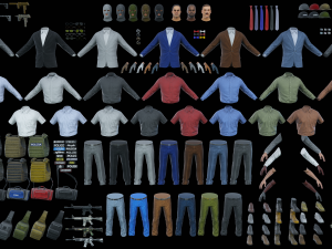 Special Agent Modelo 3D