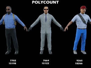 Special Agent 3D Model