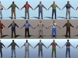 Special Agent Modelo 3D