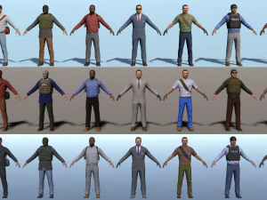 Special Agent 3D Model