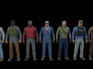 Special Agent 3D Model