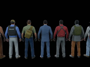 Special Agent 3D Model