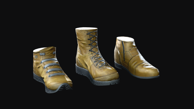 Sci-Fi Boots Modelo 3D .c4d .max .obj .3ds .fbx .stl .blend 
